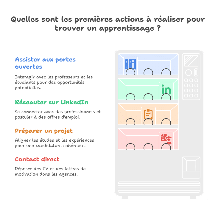 Calendrier de recherche d'alternance