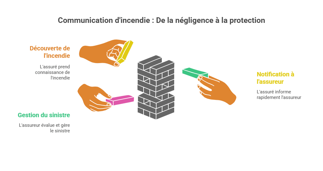 Communication d'incendie : De la négligence à la protection