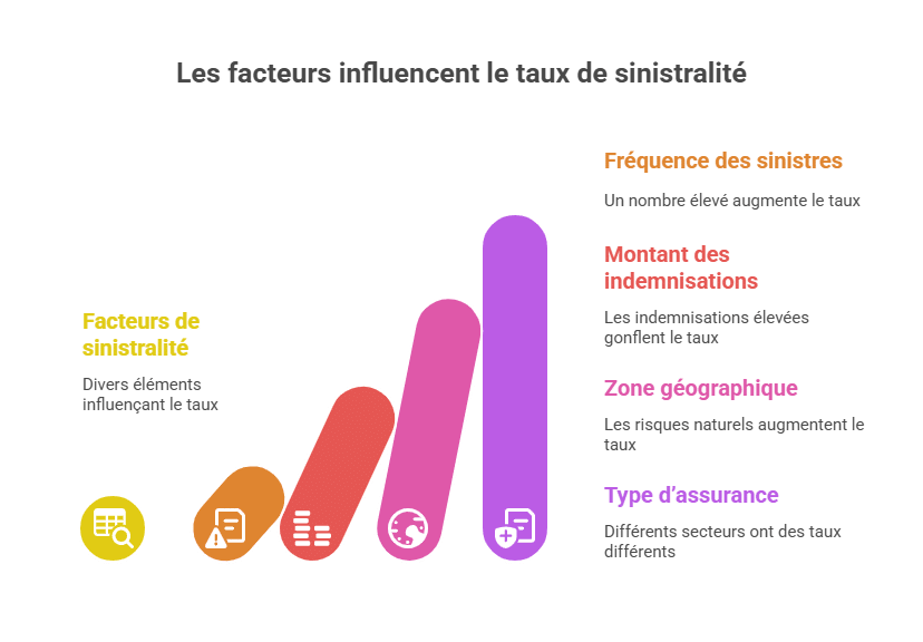 Les facteurs influencent le taux de sinistralité