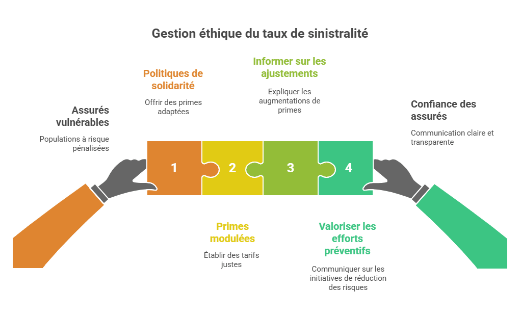 Gestion éthique du taux de sinistralité