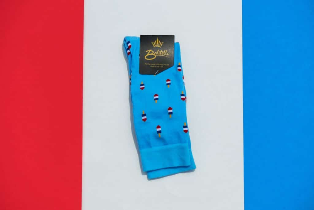 blue textile