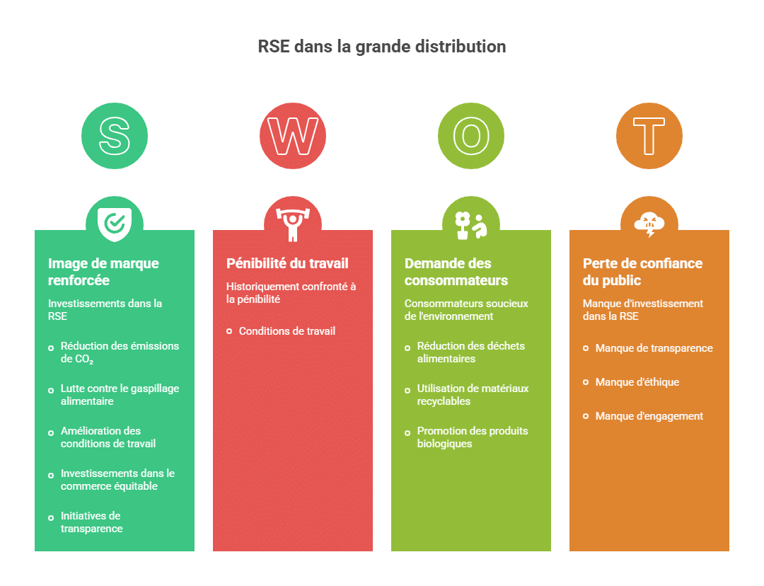 RSE dans la grande distribution