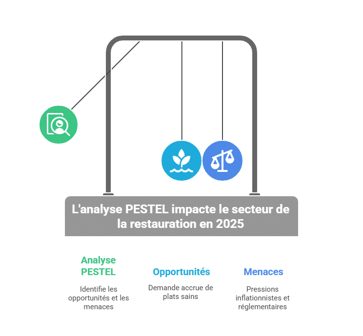L'analyse PESTEL impacte le secteur de la restauration en 2025