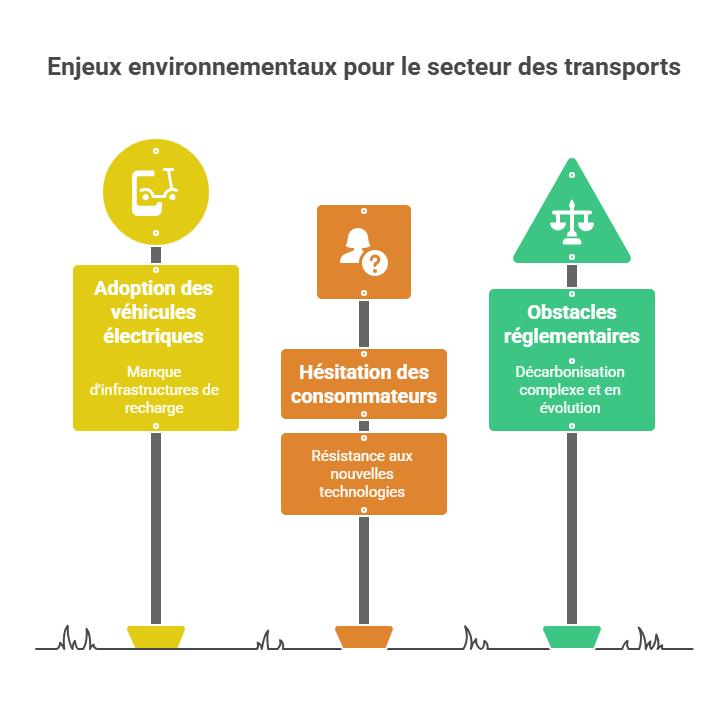 Enjeux environnementaux pour le secteur des transports