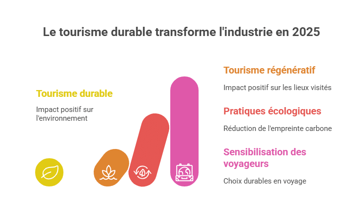 Le tourisme durable transforme l'industrie en 2025