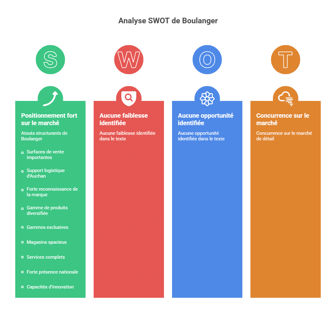 Analyse SWOT de Boulanger
