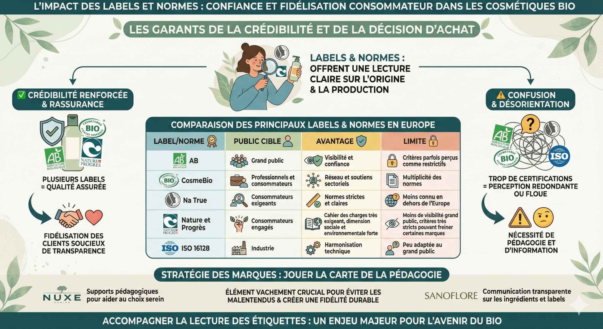 L'impact des labels et normes sur la confiance et la fidélisation des consommateurs