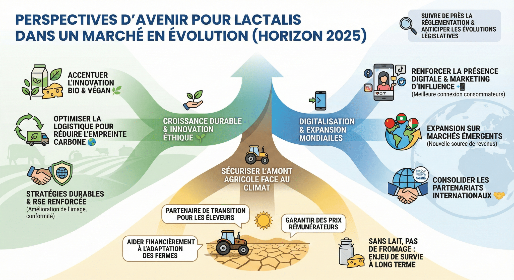 Perspectives d’avenir pour Lactalis dans un marché laitier en pleine évolution