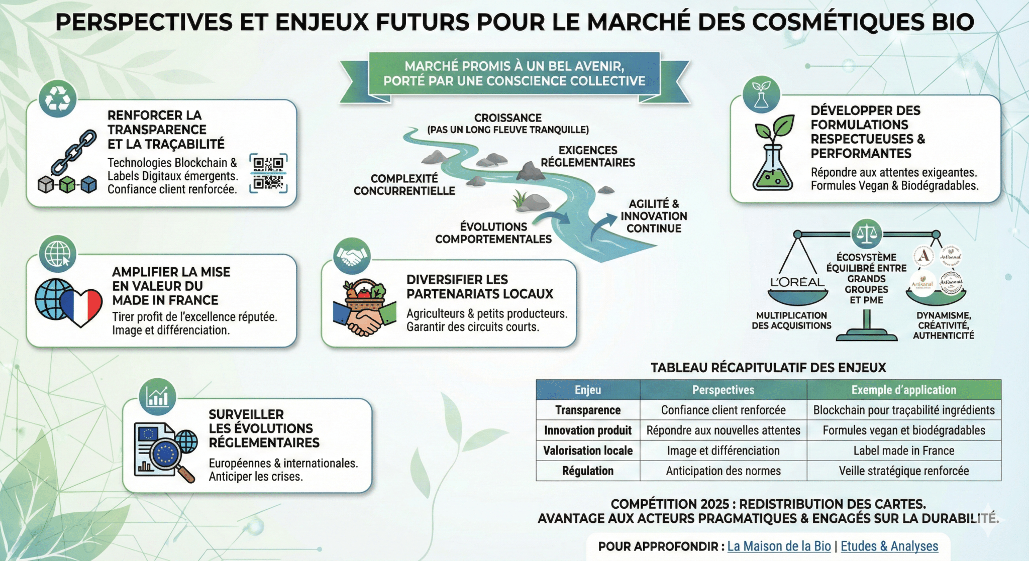 Perspectives et enjeux futurs pour le marché des cosmétiques bio