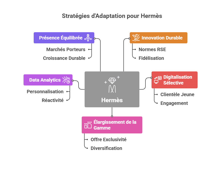 Stratégies d'Adaptation pour Hermès
