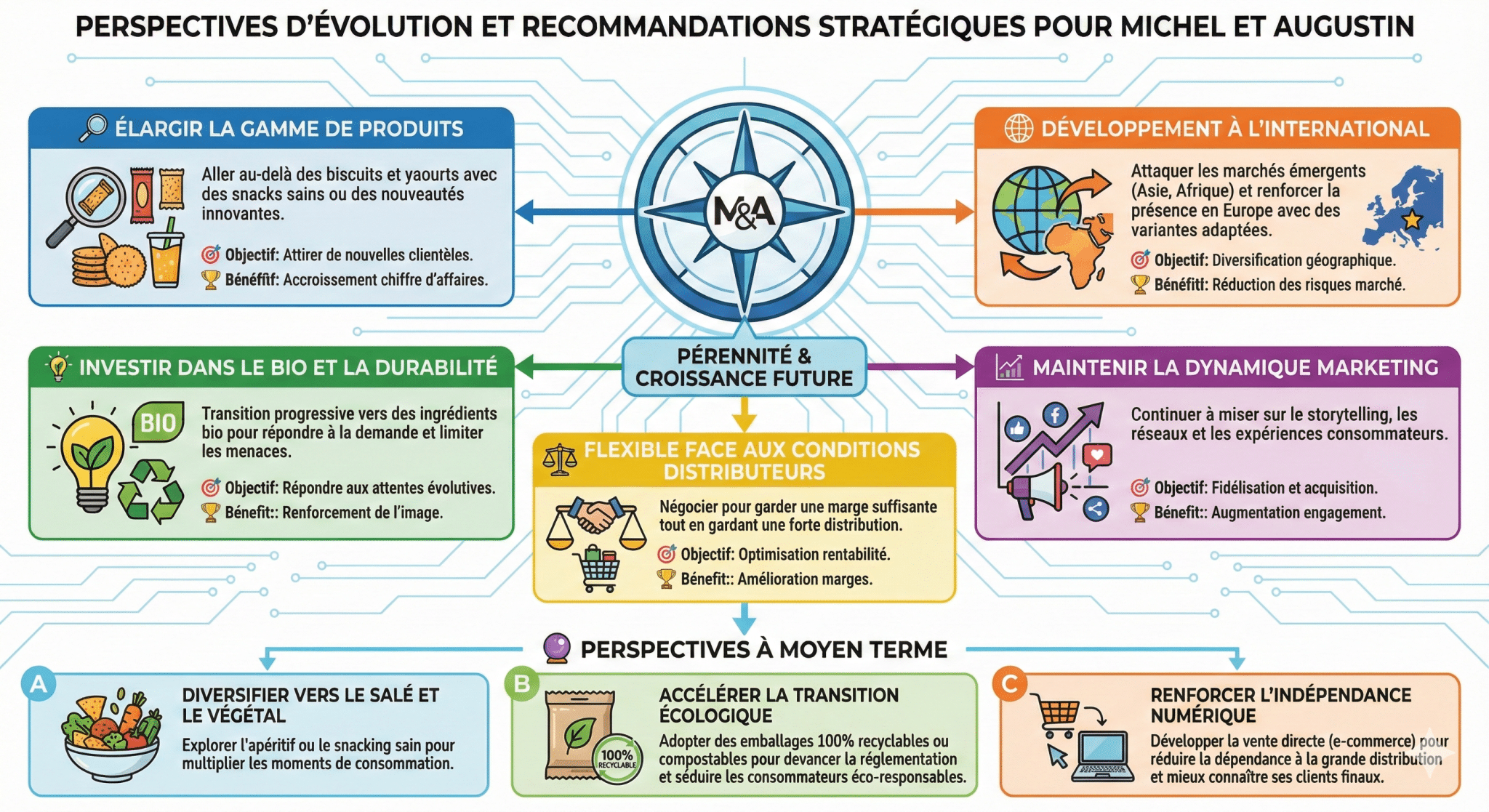 Perspectives d’évolution et recommandations stratégiques pour Michel et Augustin