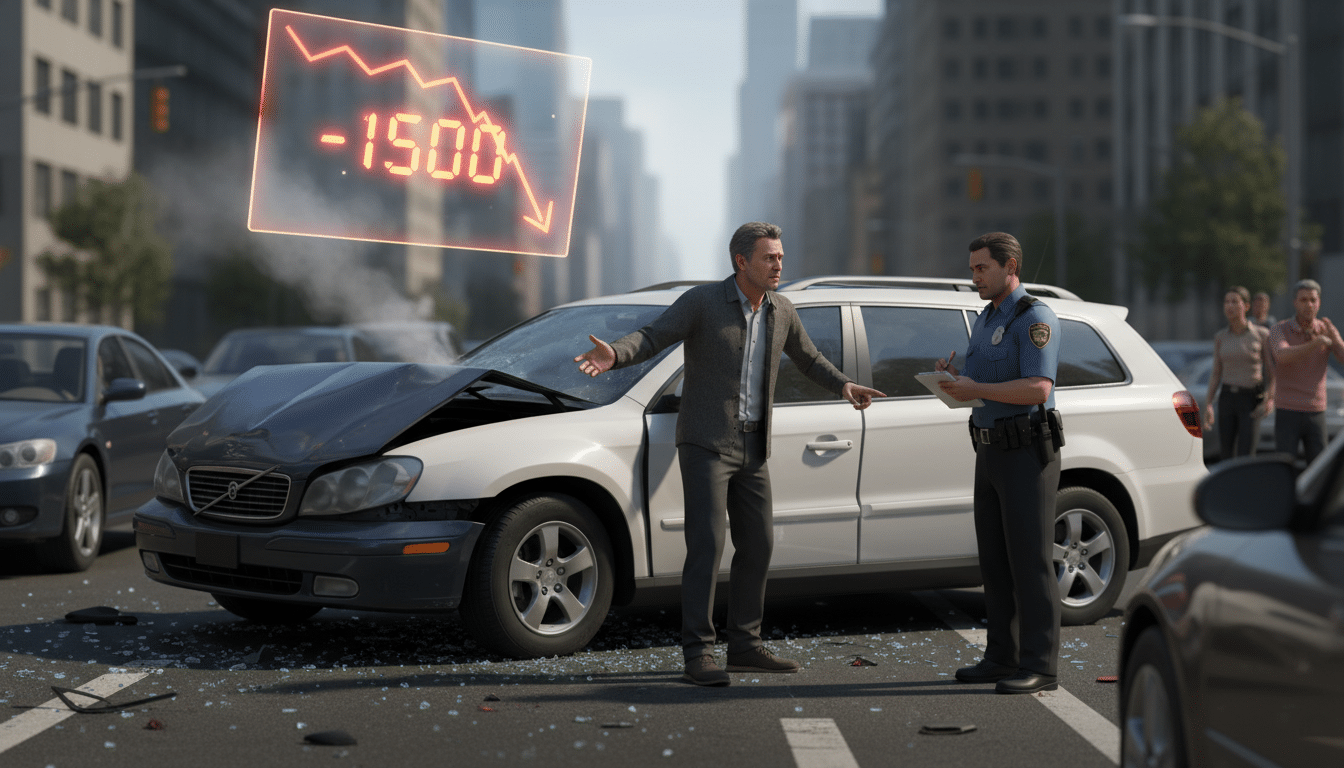 découvrez quel malus est appliqué en cas d'accident responsable et comment il impacte votre assurance auto.
