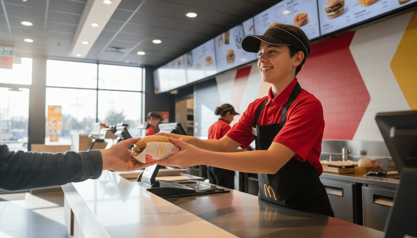 découvrez quel est le salaire d'un jeune de 16 ans travaillant chez mcdonald's, les conditions d'embauche et les avantages pour les jeunes travailleurs.