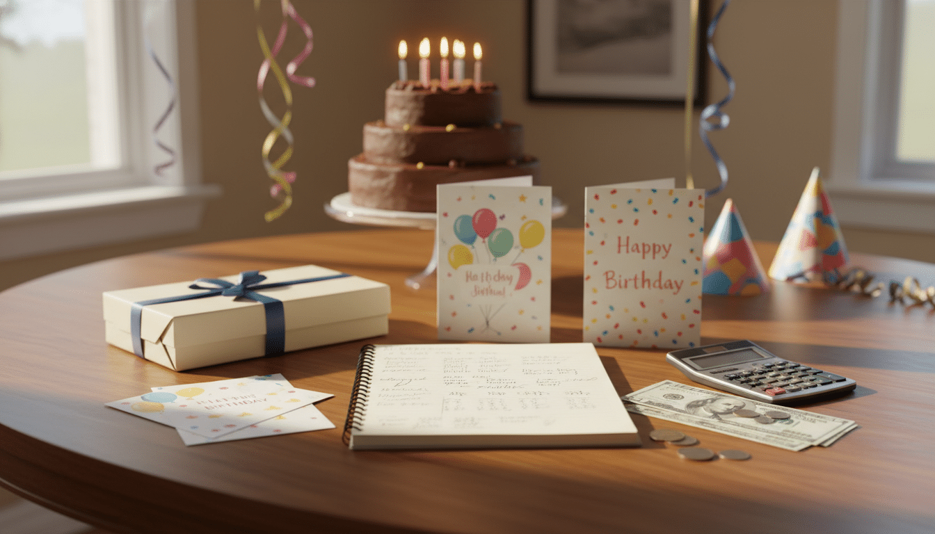 découvrez quel montant offrir en cadeau d'anniversaire grâce à notre guide complet et nos conseils pratiques pour faire plaisir sans se tromper.
